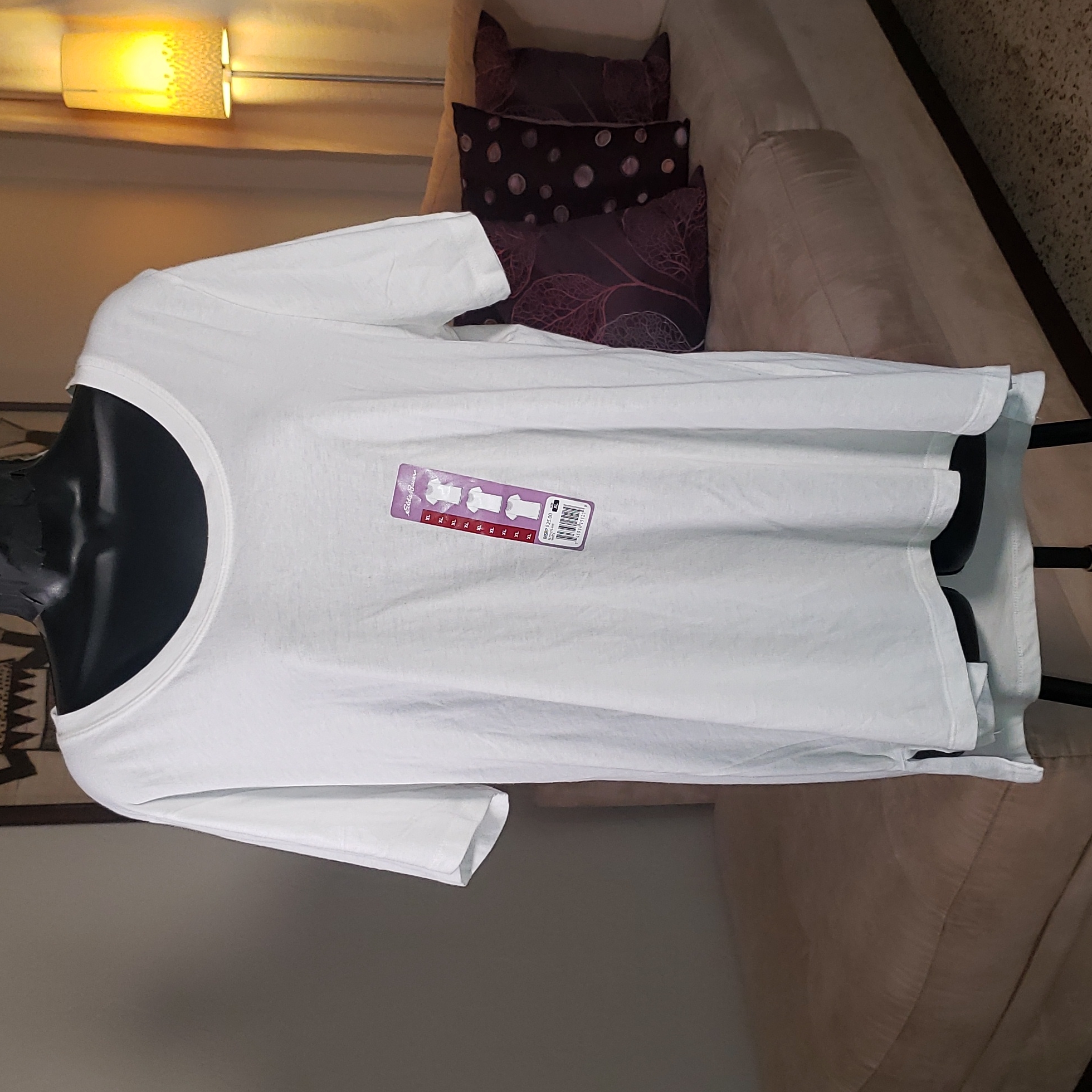 Eddie Bauer White Basic Tee